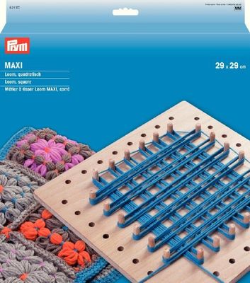 Prym Loom Maxi Métier à tisser carré 29 x 29 cm, Beige