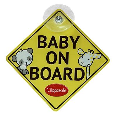 Clippasafe Panneau Baby and Child On Board
