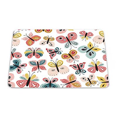 Questo Casa, Rectangle Digital Printed Mouse Pad, Non-Slip Base, for Office and Home, Size: 22 x 18 cm