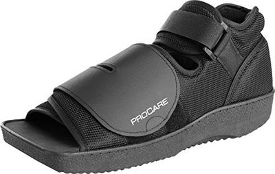 ProCare - 79-81233 Squared Toe Post-Op Shoe, Black, Small (Shoe Size: Men's 5.5 - 7 / Women's 6.5 - 8)