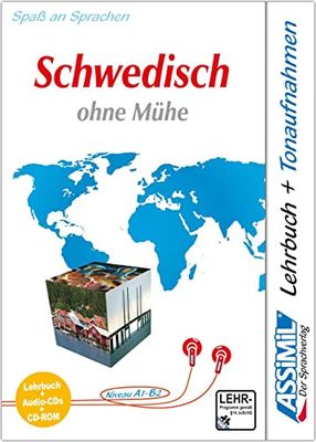 Schwedisch ohne Mühe. Multimedia-PLUS. Lehrbuch + 4 Audio CDs + CD-ROM