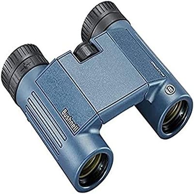 Bushnell - H2O 2 - Prismáticos - 10x25 - Prisma de Techo - Azul Oscuro - Completamente Multicoated - Impermeable/Niebla - Oculares giratorios - Deportes acuáticos - Náutica - 130105R