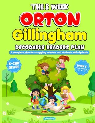 The 8-Week Orton Gillingham Decodable Readers Plan: A Complete Plan for Struggling Readers and those with Dyslexia: Vol 5. Week 5. Vowels teams. Phonics. Spelling. Dyslexia workbook for kids.
