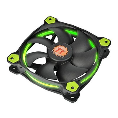 Thermaltake Riing 12 LED behuizing ventilator zwart/groen