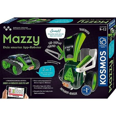 Kosmos- Mazzy Caja de experimentación, Color Plata, Mittel (620691)
