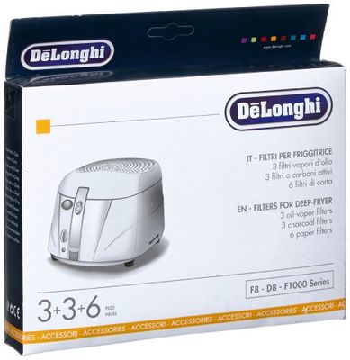 De'Longhi Filtri Per Friggitrici Serie F8-F1000