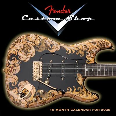 Fender Custom Shop Calendrier guitare 2025