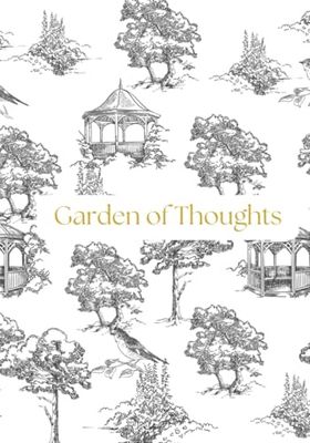 Garden of Thoughts - gray: A Vintage Tapestry-Inspired Journal for Creativity and Reflection