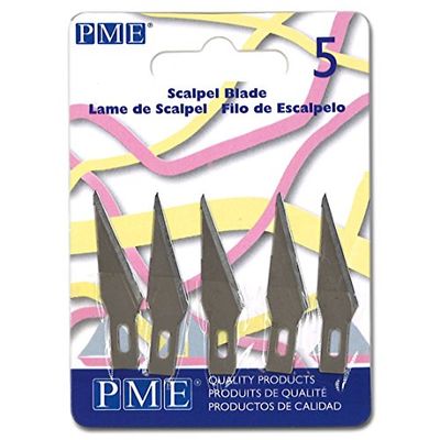 PME PME7S Lame Ricambio per Taglierino, Acciaio, Grigio