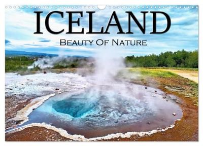 Iceland Beauty of Nature (Wall Calendar 2025 DIN A3 landscape), CALVENDO 12 Month Wall Calendar: Go to the beautiful Nordic landscape with breathtaking views.