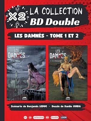 BD Double : Les Damnés Tome 1 + Les Damnés Tome 2: BD Fantastique Ado et Adulte