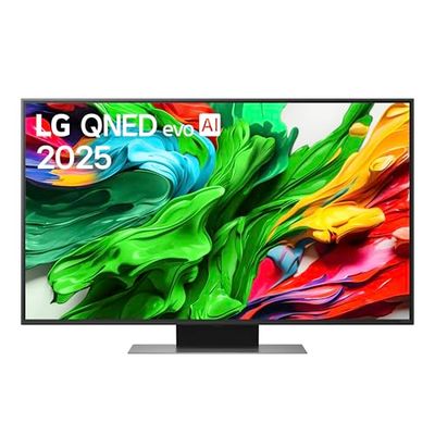 LG QNED evo AI QNED86 50 pollici, Smart TV 4K, Processore α7 Gen8, Dynamic QNED Color, Local Dimming, webOS con AI e telecomando puntatore AI, Gaming con VRR 4K@60Hz, 50QNED86A6C 2025