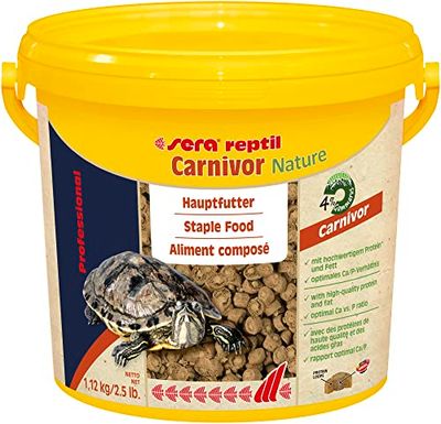 Sera Reptil Carnivor Nature Alimento Compuesto para Reptiles Carnívoros, 1.12 kg