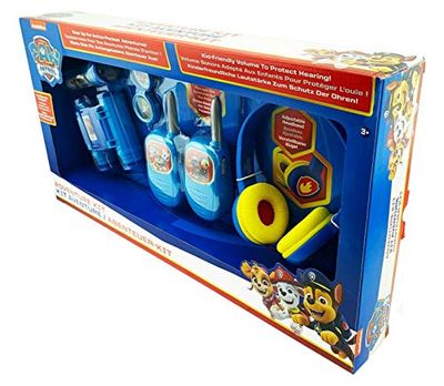 eKids Paw Patrol Gift Set incl. hoofdtelefoon, walkietalkies, verrekijker, zaklamp en kompas