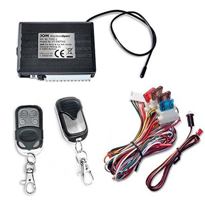 JOM Car Parts & Car Hifi GmbH 7105-1 Radio-télécommande pour centralisation de Verrouillage, Universel, à 2 Mini télécommandes