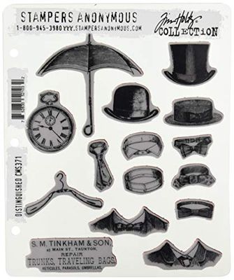 Art Gone Wild Distinguished, gris, rojo, grande