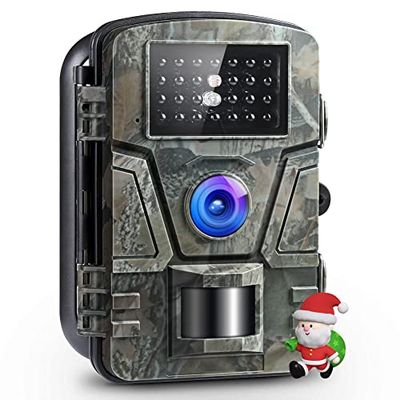 Zewnętrzna kamera myśliwska 16MP HD 1080P 0.3s czas aktywacji LED IR 940nm do noktowizyjnej wodoodporny IP66 do monitorowania dzikiej przyrody myśliwskiej i nadzoru patio