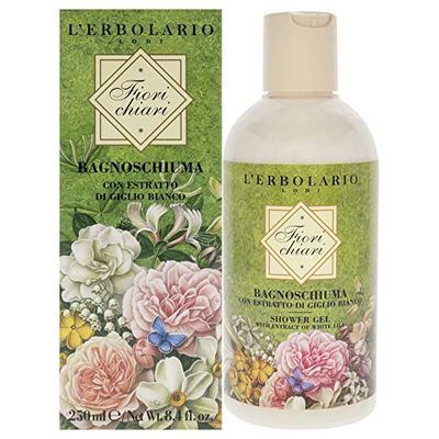 L 'erbolario brillante fiore da bagno e gel doccia, 1er Pack (1 X 250 ML)