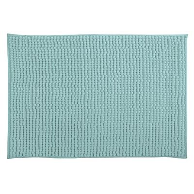 MSV Tapis de Bain Microfibre Chenille 40x60cm Vert Pastel