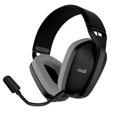 Cool Newton stereo hoofdtelefoon PC / PS4 / PS5, zwart (3-in-1: draadloos/Bluetooth/Jack)