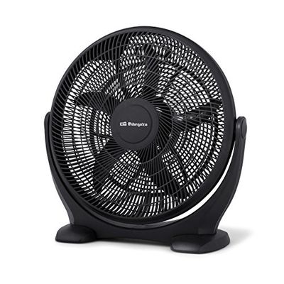 Orbegozo BF 0150 Household Blade Fan 80 W zwart - ventilator (zwart, 80 W, 230 V, 50 Hz, AC, 590 mm)