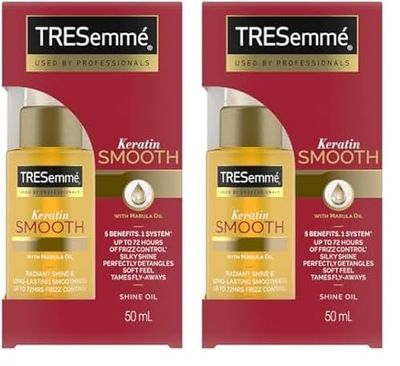 TRESemmé Pro Collection Keratin Smooth Shine Oil With Marula Oil, 50ml (Pack of 2)