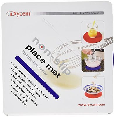 DYCEM Non Slip Pad Round 19cm Diameter Blue