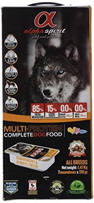 Alpha Spirit e-61490 Aliment Protéine – 7 x 210 GR