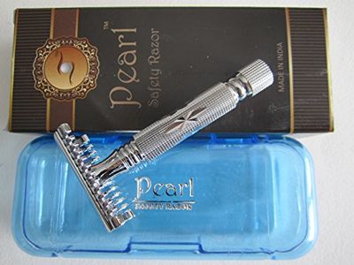 Pearl Shaving rasoio di sicurezza SSH-02 Gold guardia aperta