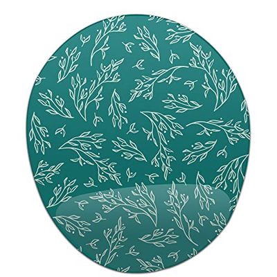 Bonamaison, Tapis de Souris Ergonomique avec Repose-Poignet - Impression numérique - pour Le Bureau et la Maison - 20 x 23 cm