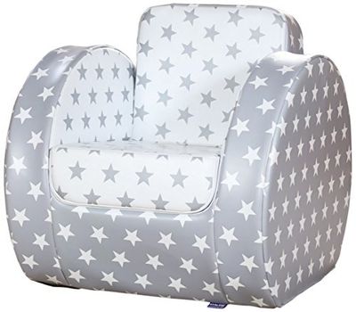 Kit for Kids SP9001 - Silla en PVC, 55 x 55 x 67 cm, color gris