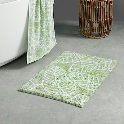 Fusion Tapis de Bain Matteo - 100% Coton - 50x80cm Kaki