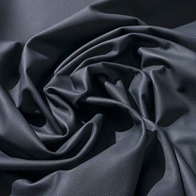 IPEA Utskärningar av äkta läder i olika färger och dimensioner-Hamrat Läderbitar, Nattblå, 140X15 CM