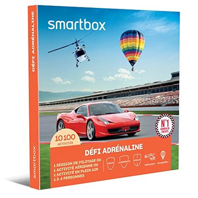 Smartbox - Coffret Cadeau Défi adrénaline - Idée Cadeau Sportif - Une Aventure à Sensations pour 1 à 4 Personnes