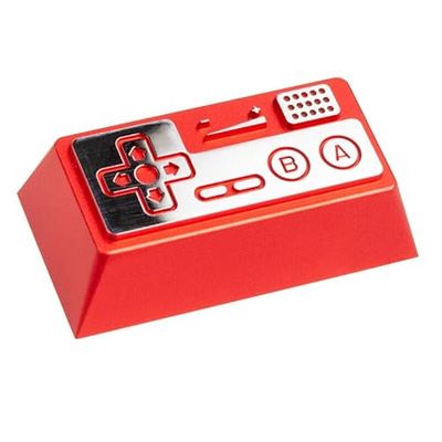ZOMOPLUS compatible Aluminium Keycap Retro Gamepad II - rot