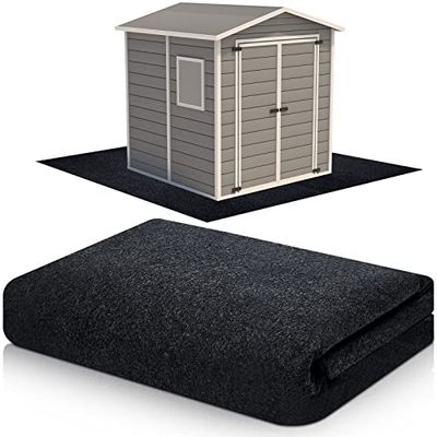 Haull Tapete Grueso y Suave para Almacenamiento al Aire Libre para Muebles de Patio, Lavable, con Respaldo Antideslizante, 6 x 4 pies
