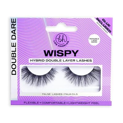 Reggiseno Los Angeles Wispy Hybrid Lashes, mega-volume e dimensione occhio, Double Dare