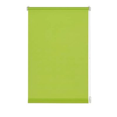 GARDINIA Estore de rolo para segurar ou colar, persiana de rolo de luz diurna, opaco, todas as peças de montagem incluídas, Estore de rolo EASYFIX Uni, verde maçã, 90 x 210 cm (LxA)