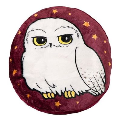 Harry Potter Paladone Hedwig - Coperta con cuscino 2 in 1, con licenza ufficiale, coperta da viaggio, pieghevole, morbida e soffice, design compatto per soggiorno o camera da letto