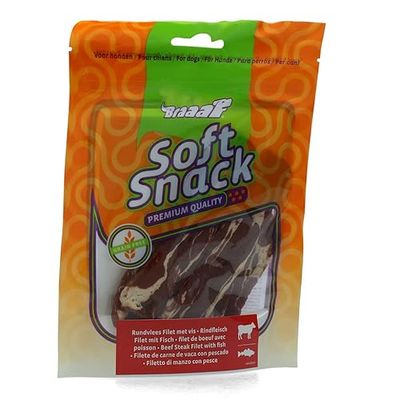 Sucha karma dla psów Braaaf Lamb Steak Filet with Fish 12 cm