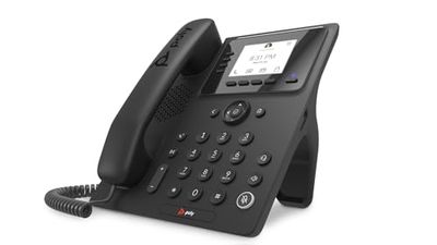 Poly Téléphone CCX 350 dans la Variante Microsoft Teams (PoE, sans Bloc d'alimentation)