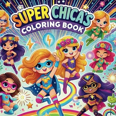 Super Chica's Coloring Book: "Super Chica's Coloring Book: 50 Extraordinary Little Girl Superheroes to Color and Inspire!"