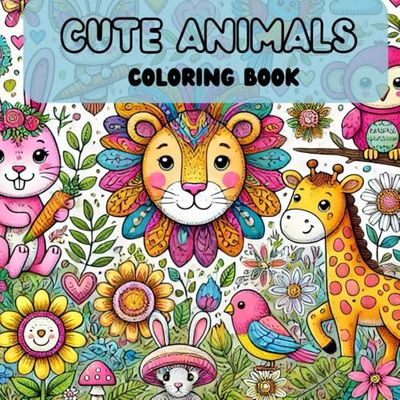 Jungle & Ocean Adventures: A Coloring Book of Wild and Underwater Animals: Explore the Wonders of the Jungle and the Deep Blue Sea with Adorable Animals to Color