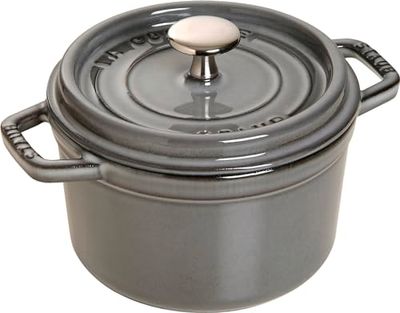 Staub caçarola de ferro fundido redonda