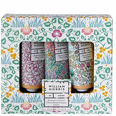 William Morris At Home Morris at Home Bergamot & Vetiver Tre creme per le mani, 3 x 30ml