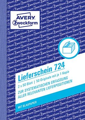 Avery Zweckform 723 Contenu SCHEIN DIN A6 1 Stück