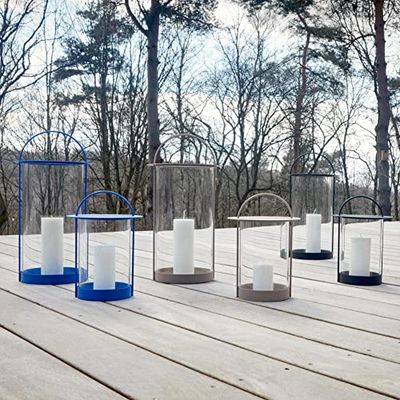 OYOY LIVING - Maki Lantern L - Optic Blue (L300488)