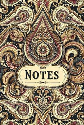 Wallpaper Collection Notebook/Journal: Vintage Pattern: A5 Lined for Daily Notes, 100 Pages