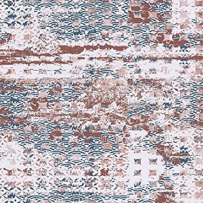 Homemania Tapis Imprimé Dream of The Past - Résumé - Décoration de Maison - Antidérapants - pour Salon, Séjour, Chambre à Coucher - Multicolore en Polyester, Coton, 80 X 120cm