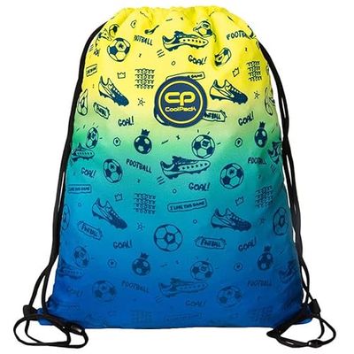 Coolpack F070339, Sacche da palestra VERT FOOTBALL 2T, Multicolor